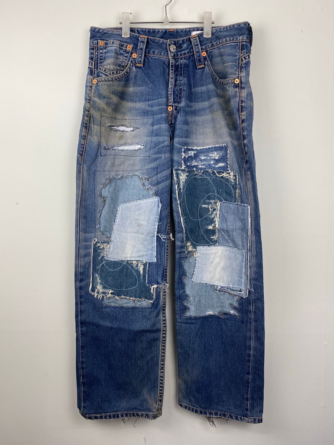 리바이스 lot 1902 패치워크 데님 84/82 상품이미지1