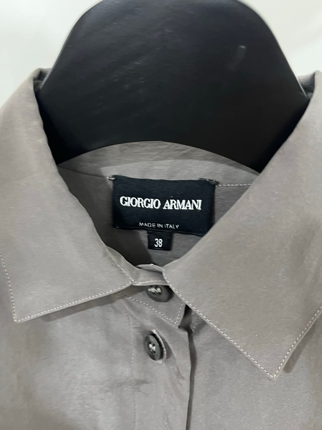 GIORGIO ARMANI silk shirt (made in ITALY 상품이미지6