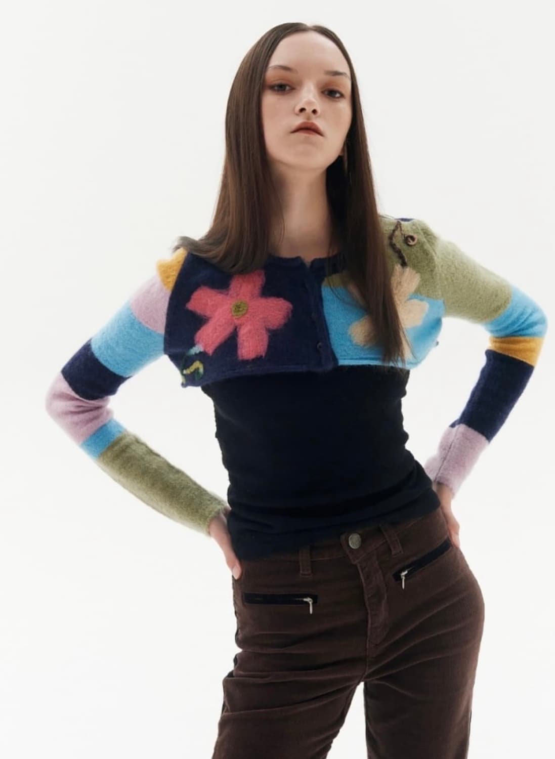 Pepperpepper 페퍼페퍼 볼레로 가디건 상품이미지1