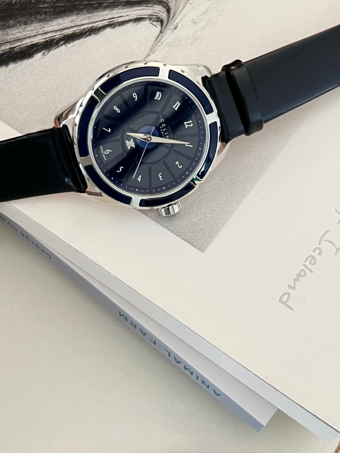 셀린느 트리옹프 남성 시계 / 정품감정 . 케어 상품이미지3