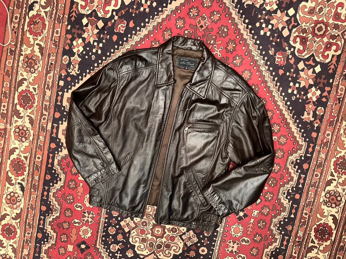 ( L ) 가죽자켓 아메카지 워크웨어 레더자켓 스포츠가죽 워크자켓 상품이미지6