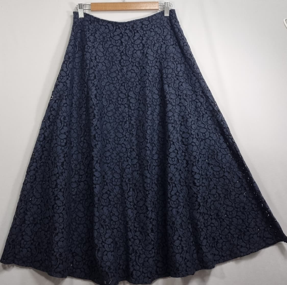 새상품) S ) 자라 네이비 레이스 스커트 상품이미지2