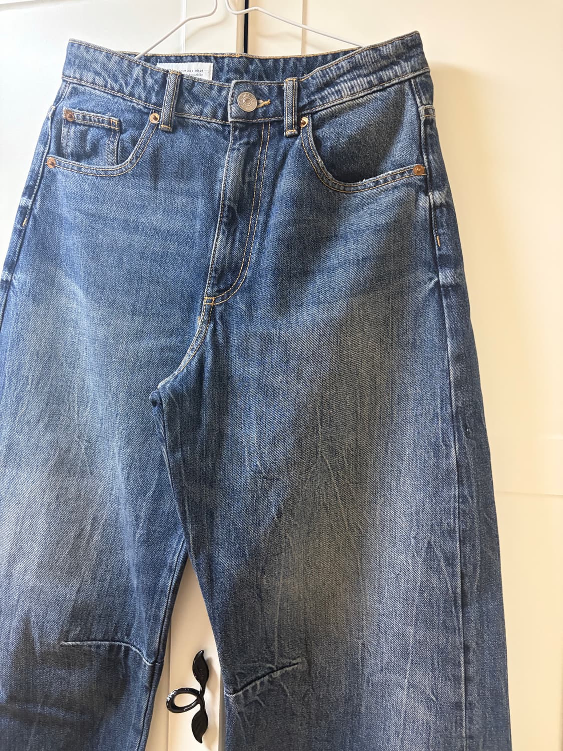 ZARA 와이드 데님 팬츠 (34) 상품이미지6