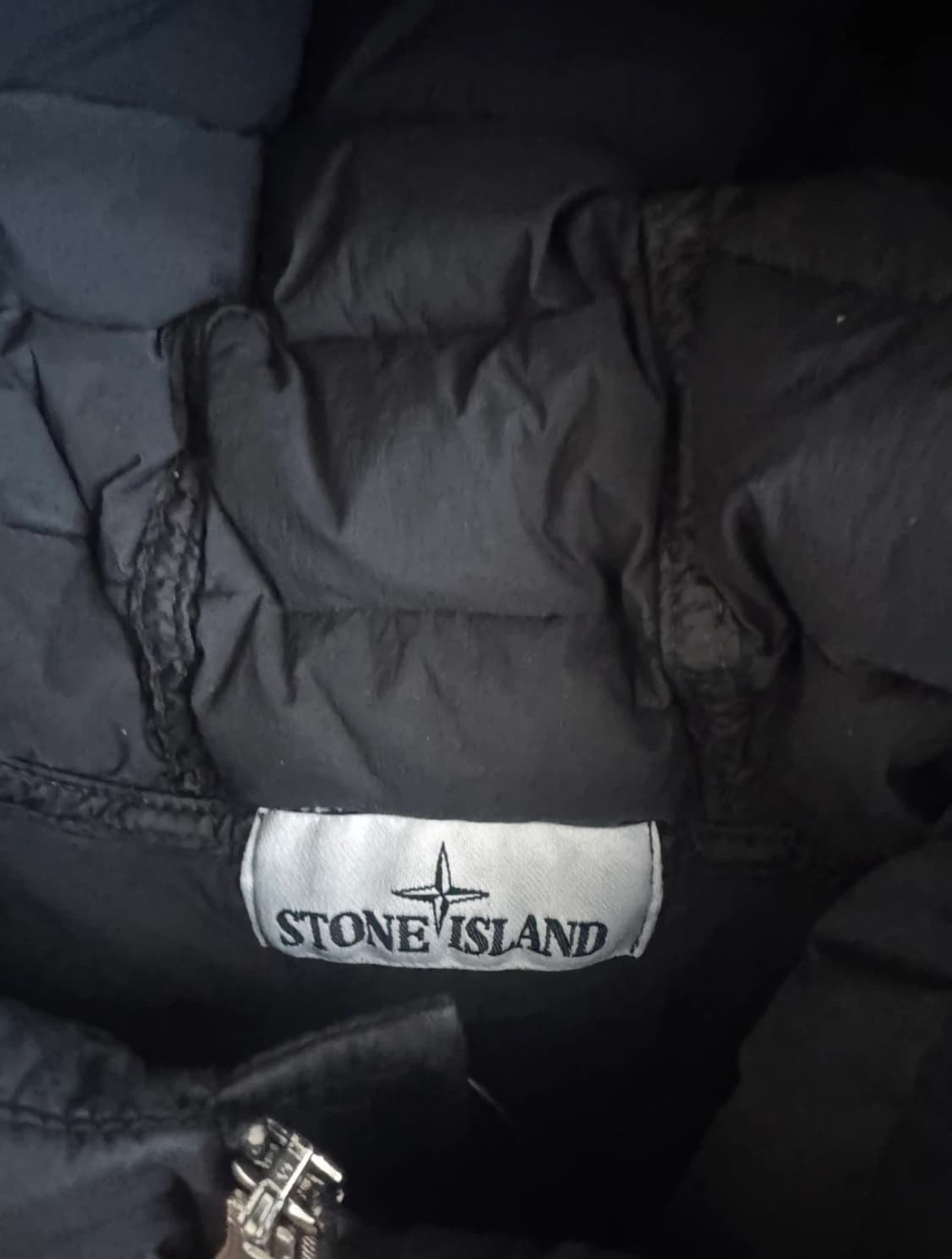 [L] 스톤아일랜드 룸우븐 경량패딩 후드 집업 자켓 봄버 상품이미지3