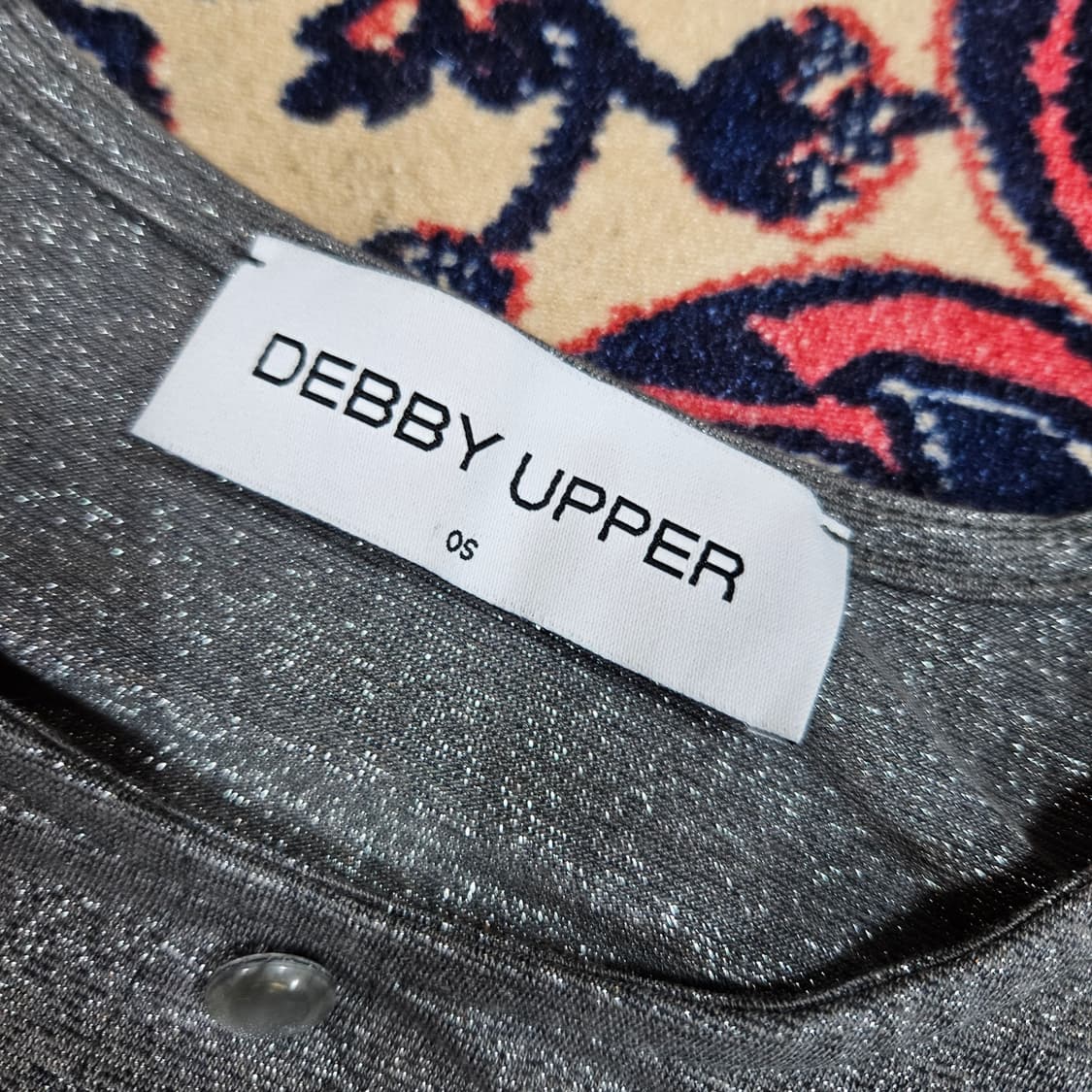 데비어퍼(DEBBY UPPER) 레이어드 펄 숄더 탑 Free 상품이미지7