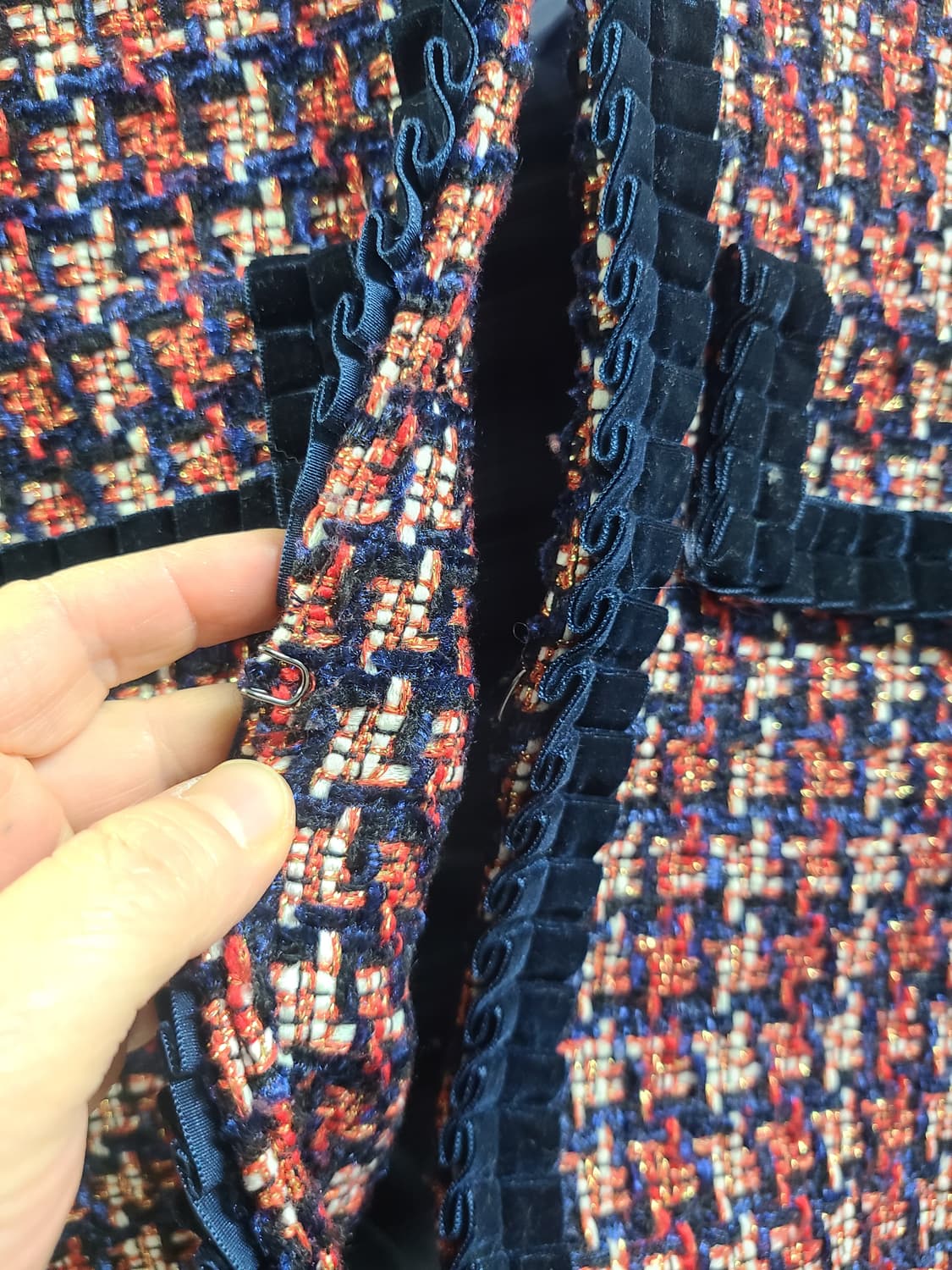 레니본 트위드자켓  상품이미지4