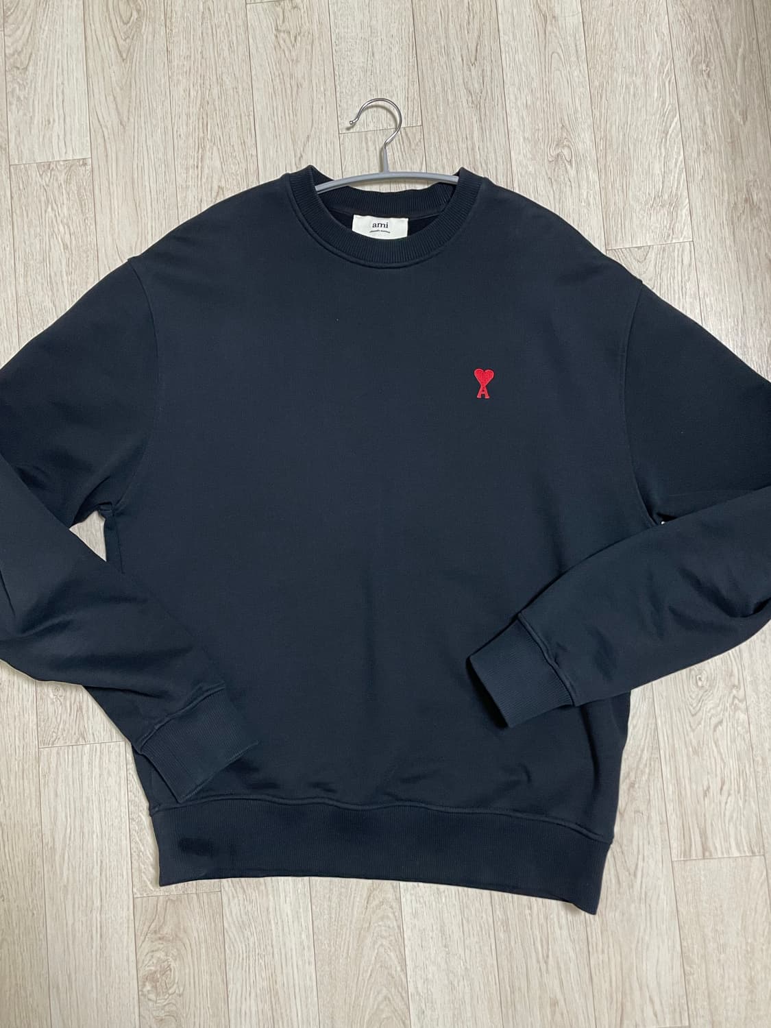 Ami 맨투맨 블랙 L 상품이미지1