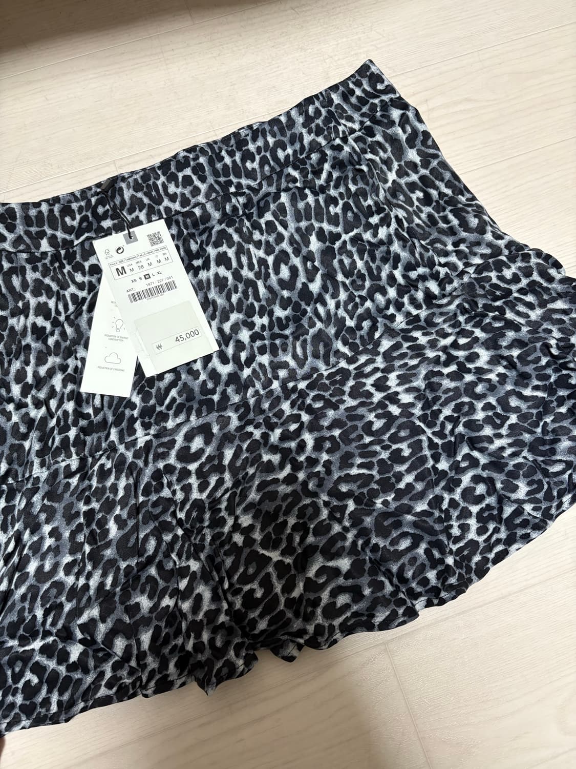 자라 레오파드 미니스커트 상품이미지4