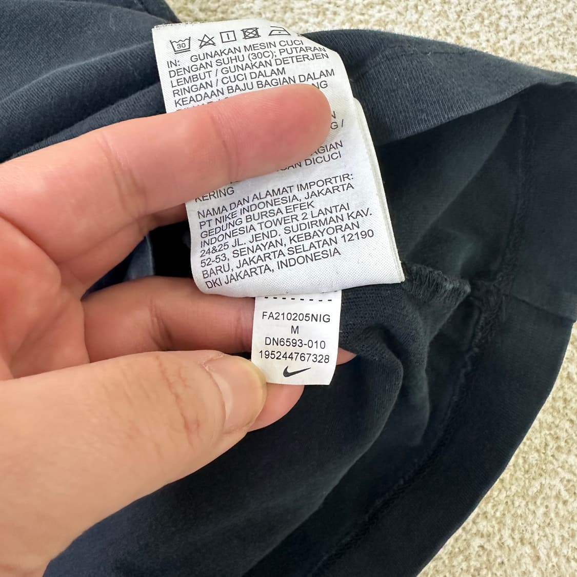 M 나이키 서울 로고 반팔 0324D 상품이미지5