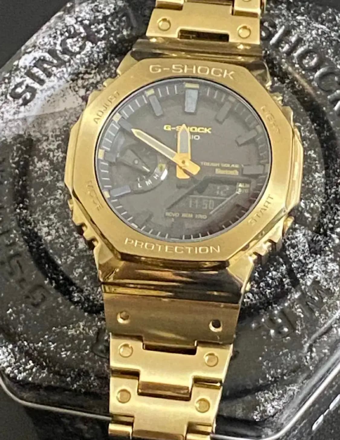 [정품] 카시오 G-SHOCK 풀메탈 골드 로얄오크 시계 상품이미지2
