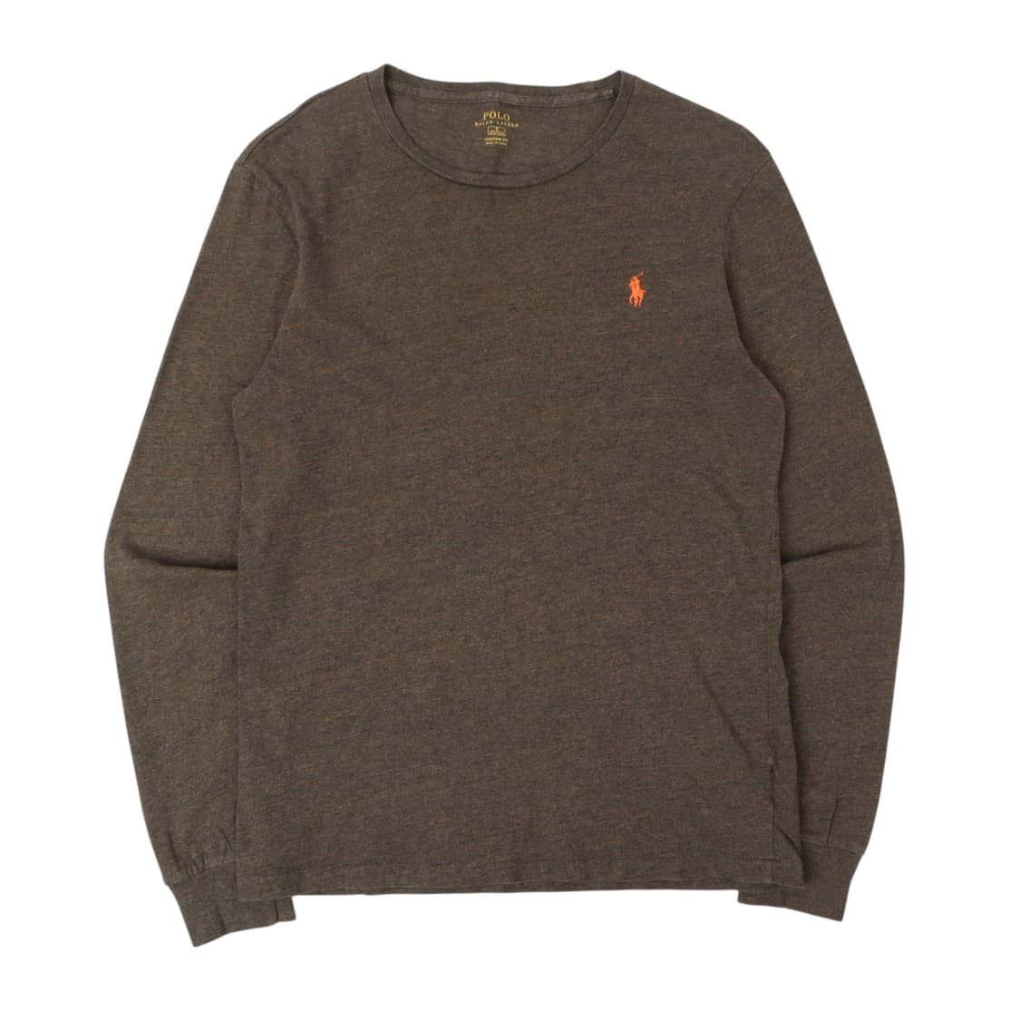 폴로 랄프로렌 카키 롱슬리브 티셔츠 상품이미지1