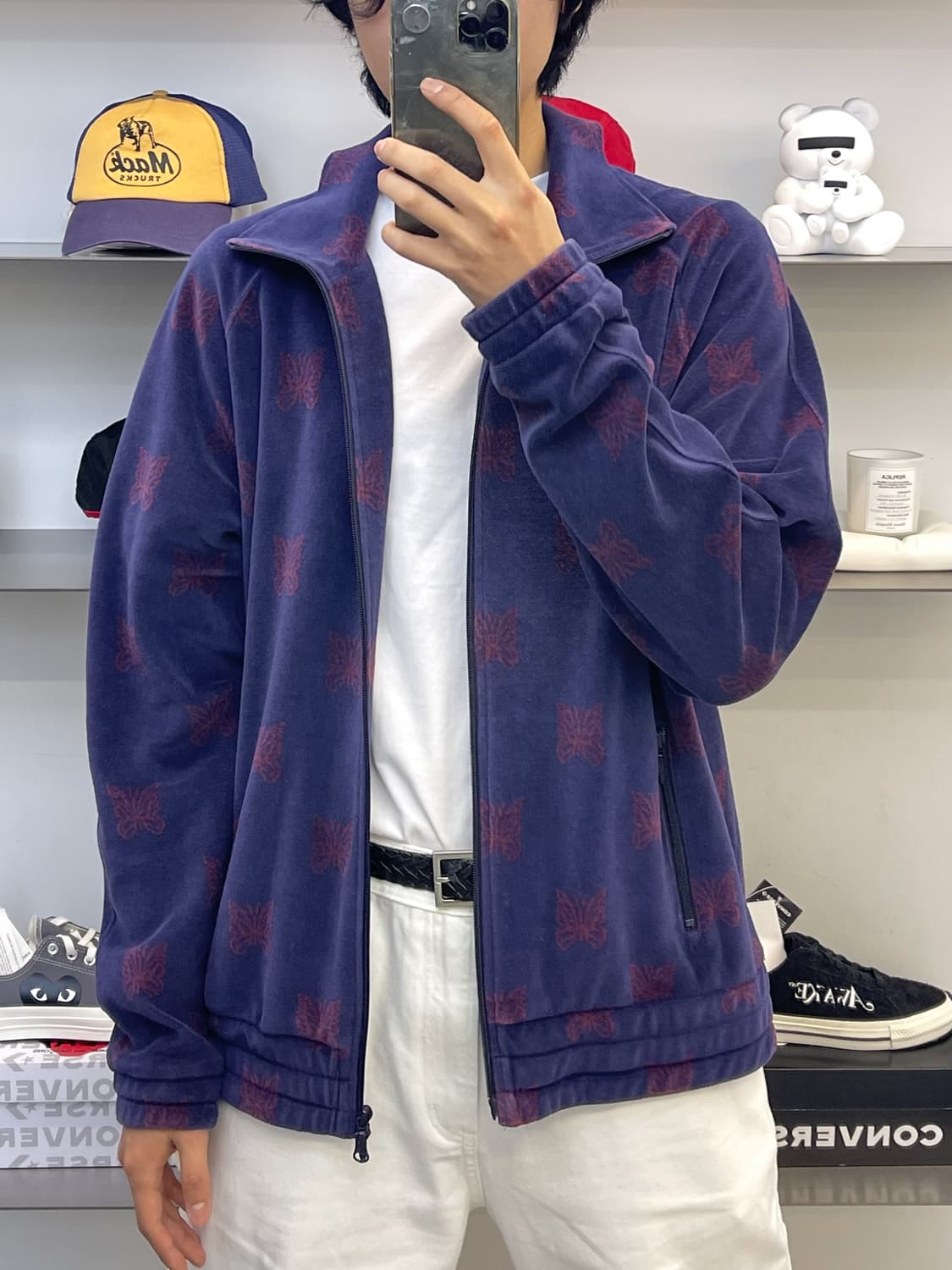 니들스 22AW 파피용 벨루어 트랙탑 상품이미지3