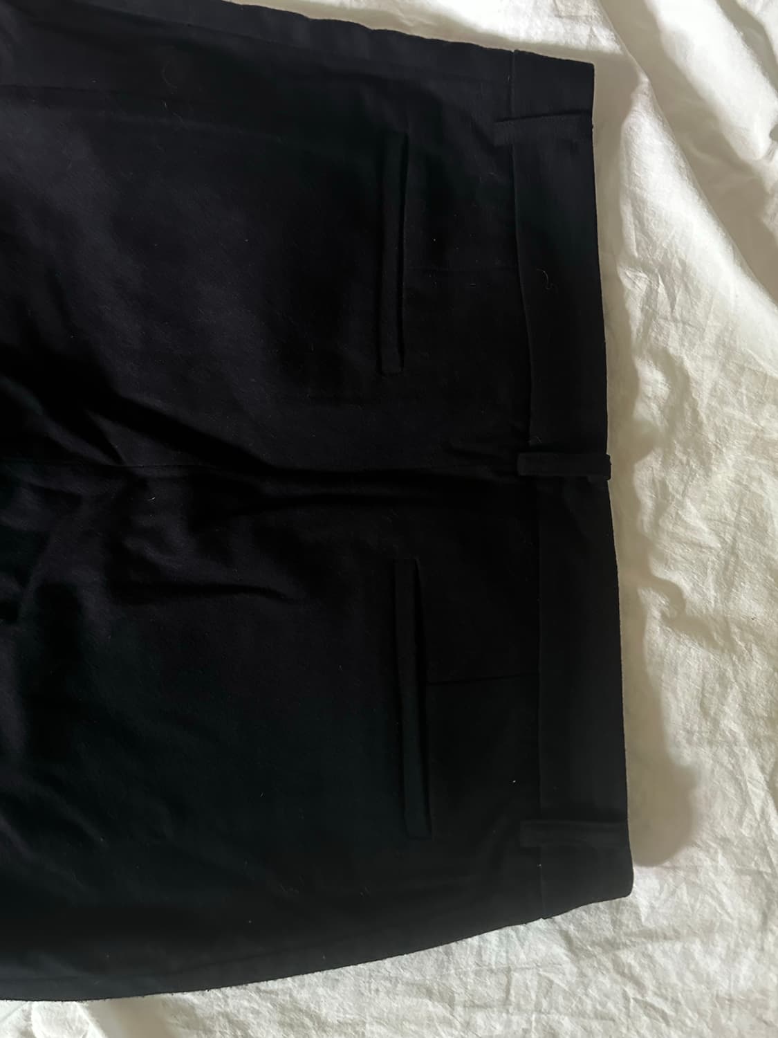울리카상투스 울 카고팬츠 네이비블랙  상품이미지6