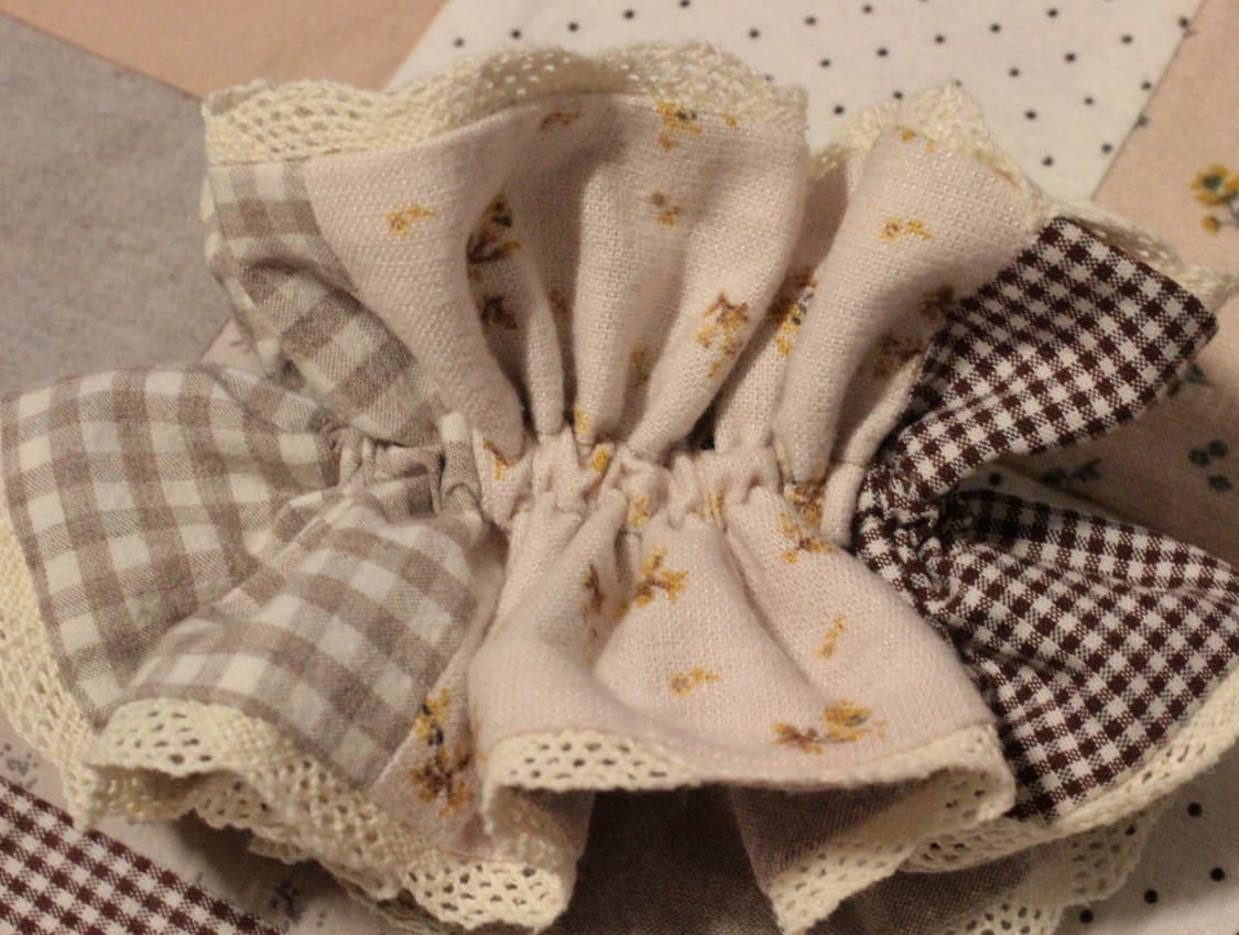 핸드메이드 레이스 스크런치  상품이미지2