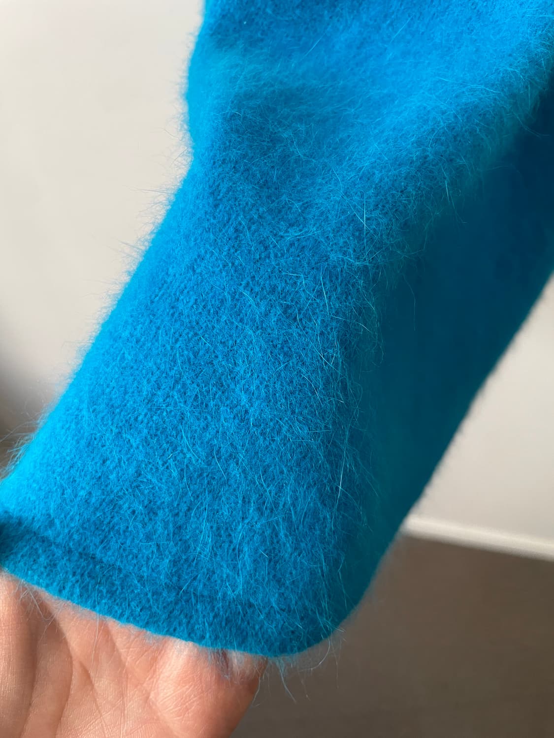 vintage angora banding flare skirt 상품이미지8