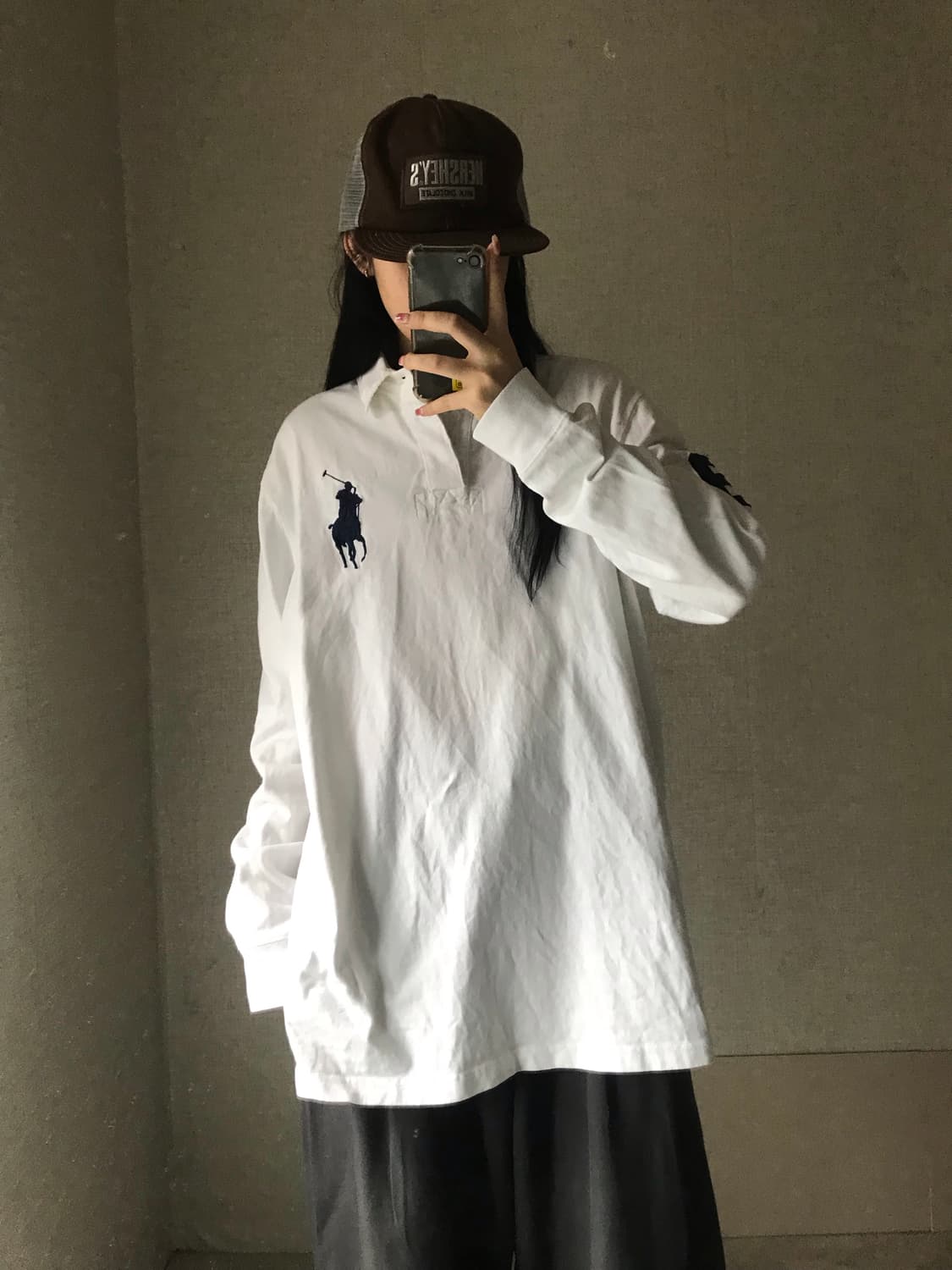 폴로 화이트 빅포니pk 상품이미지1