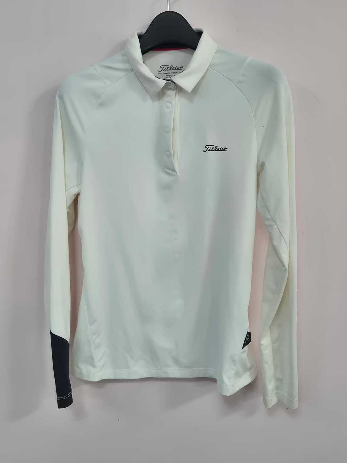 타이틀리스트 여성 골프 긴팔티 아이보리 상품이미지2