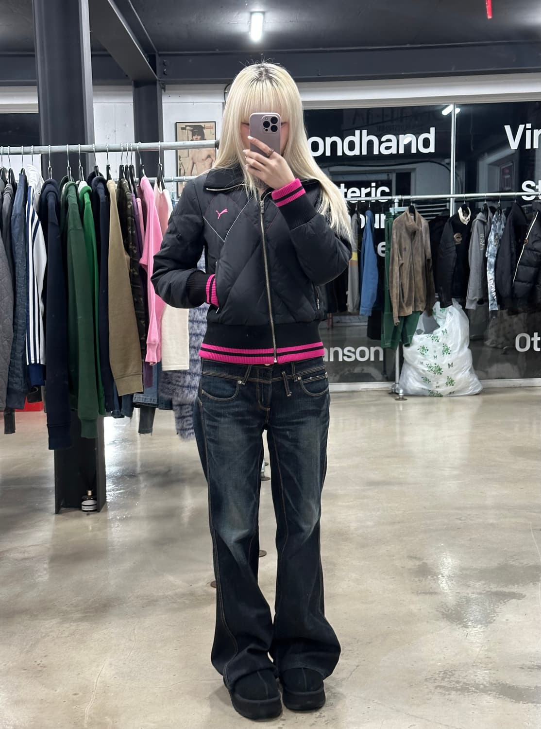 퓨마 숏패딩 자켓 상품이미지3