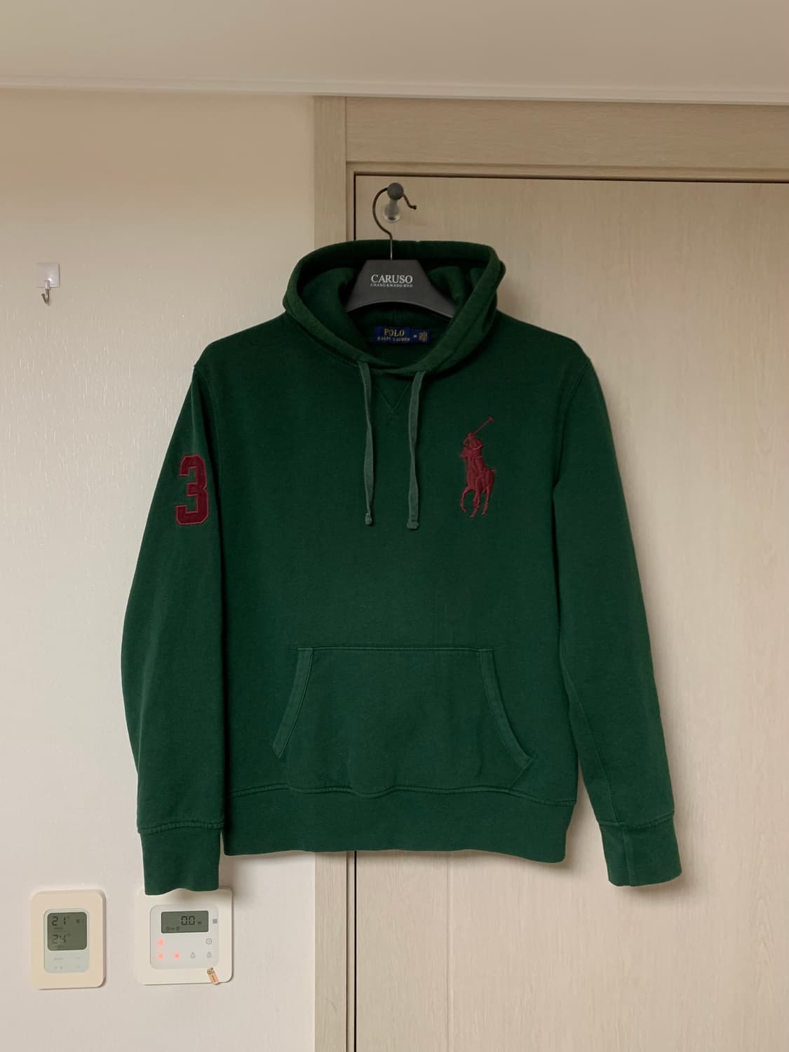 폴로 빅포니 후드티 그린 상품이미지1