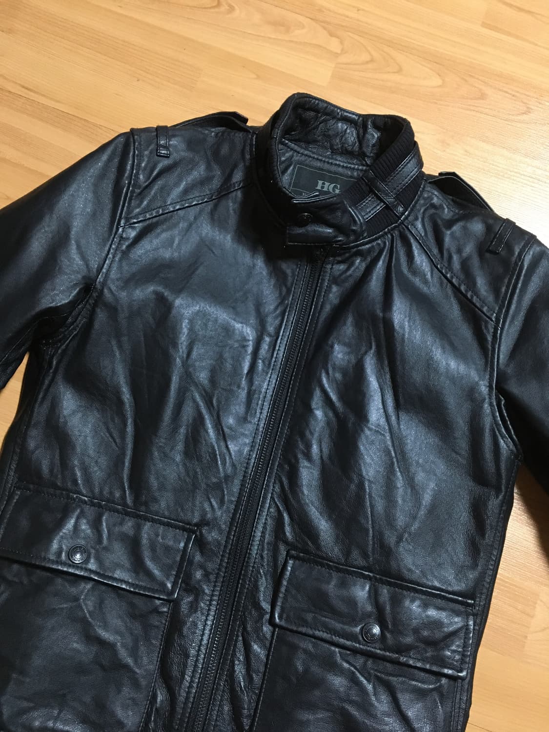 히스테릭 글래머 가죽자켓 상품이미지1