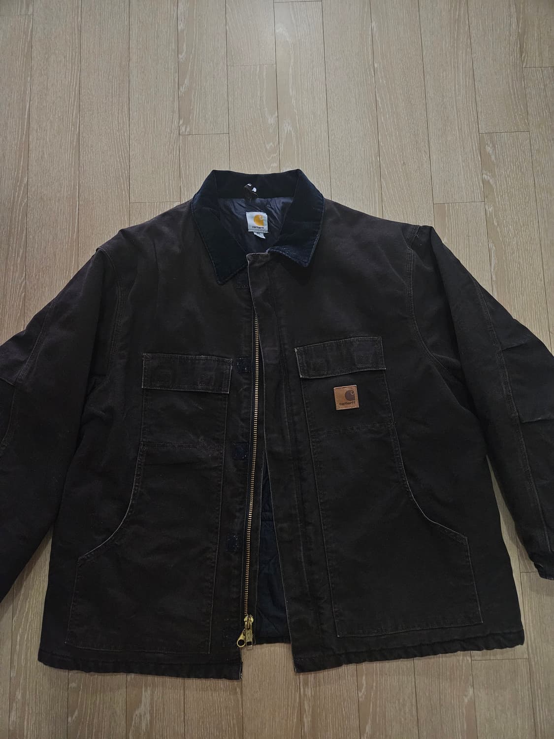 빈티지칼하트 칼하트 c26 워크 액티브 자켓 2XL 샌드스톤 상품이미지3