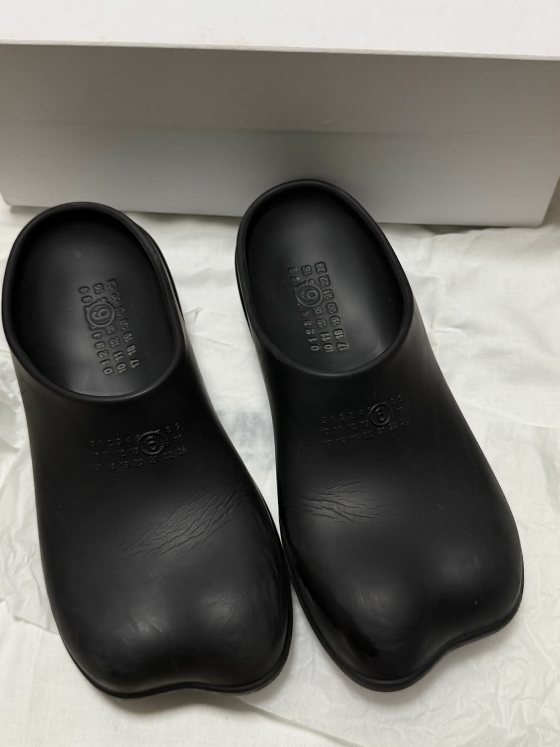 MM6 메종 마르지엘라 아나토믹 클로그 뮬 상품이미지1