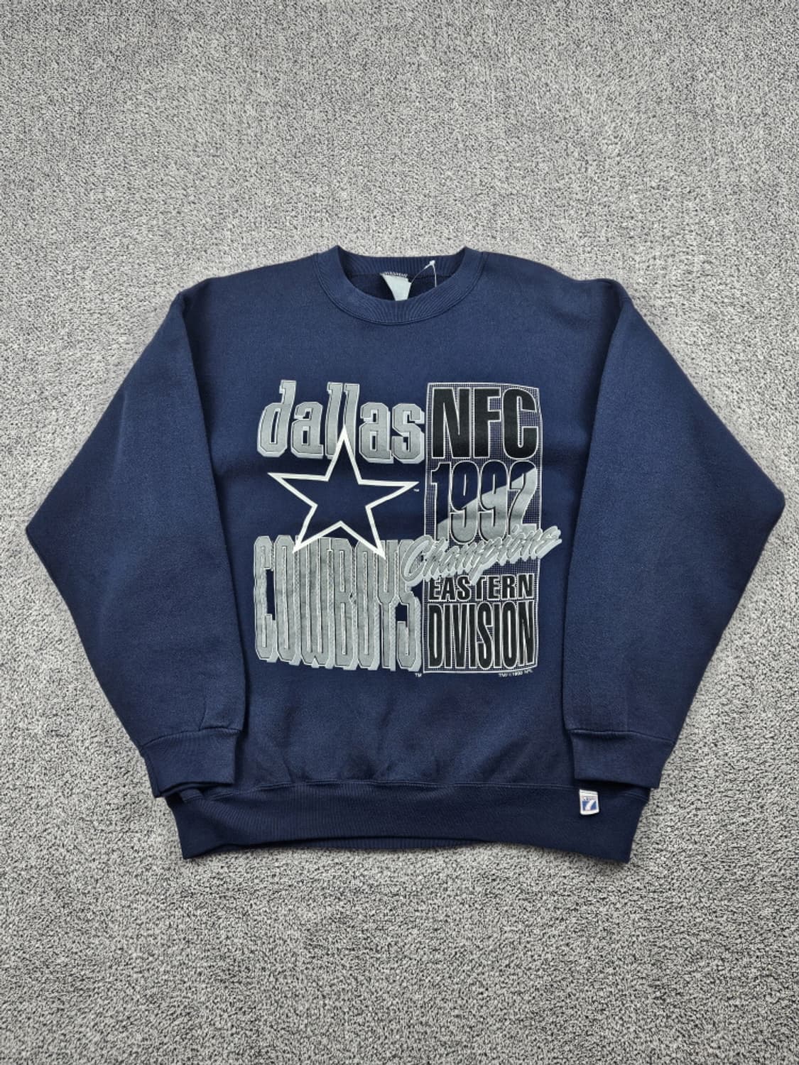 90's LOGO7 델라즈카우보이즈 스웻 맨투맨 ( XL )/ 10162 상품이미지2