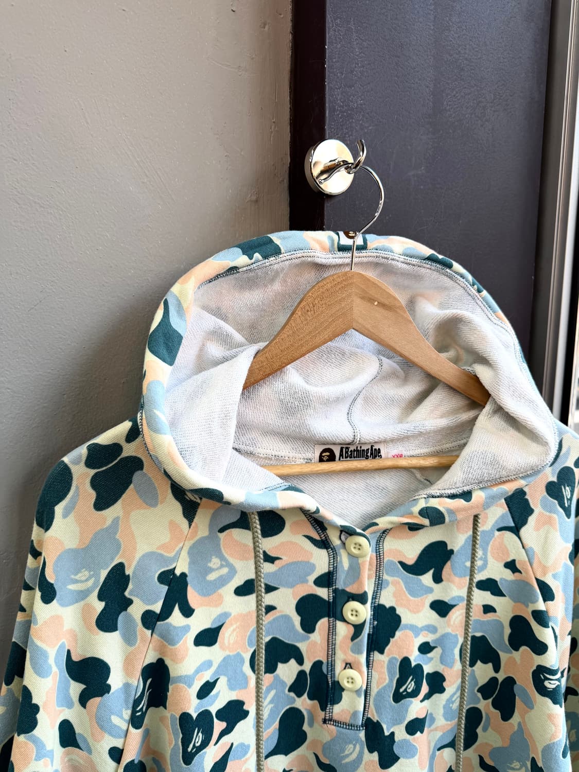 F/ 베이프 카모 판초 망토 상품이미지3