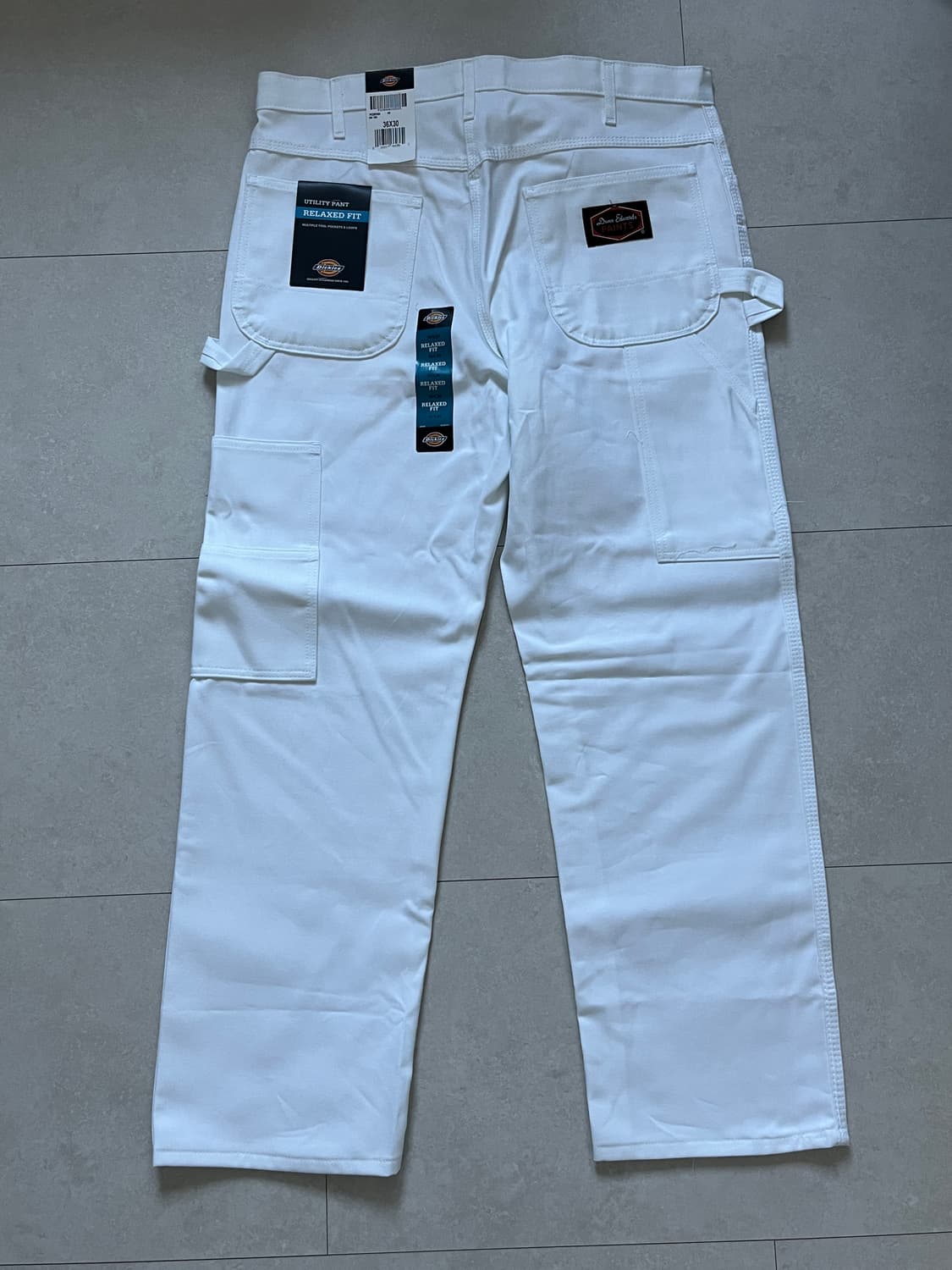 디키즈 페인터 화이트 36x30 새상품 상품이미지2