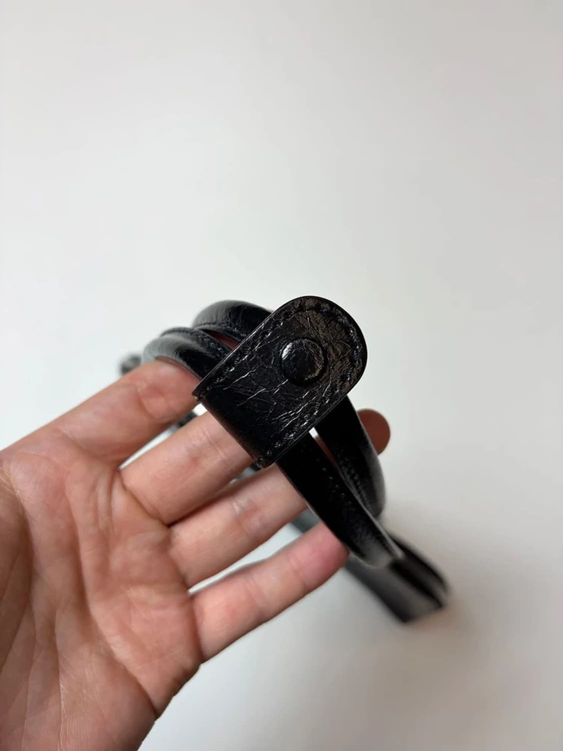 마지셔우드 MARGE SHERWOOD 베셋 크링클 숄더백 Q1497 상품이미지7