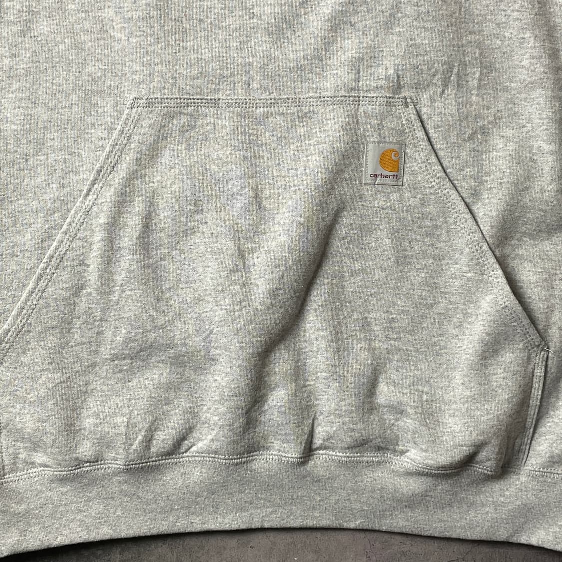 CARHARTT 칼하트 데드스탁 그레이 기모 후드티 A00433 상품이미지3