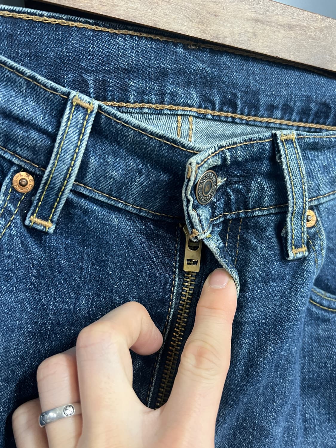 Levis 리바이스 505 레귤러 스트레이트 데님 팬츠 상품이미지6