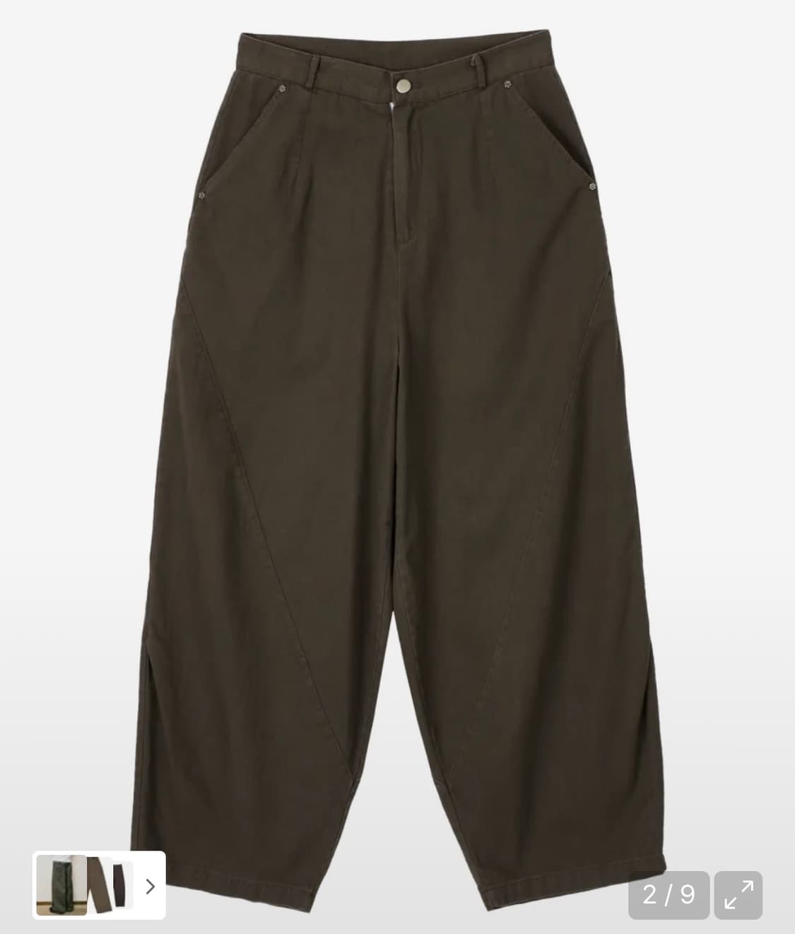 단델 DD structure balloon chino pants 상품이미지1