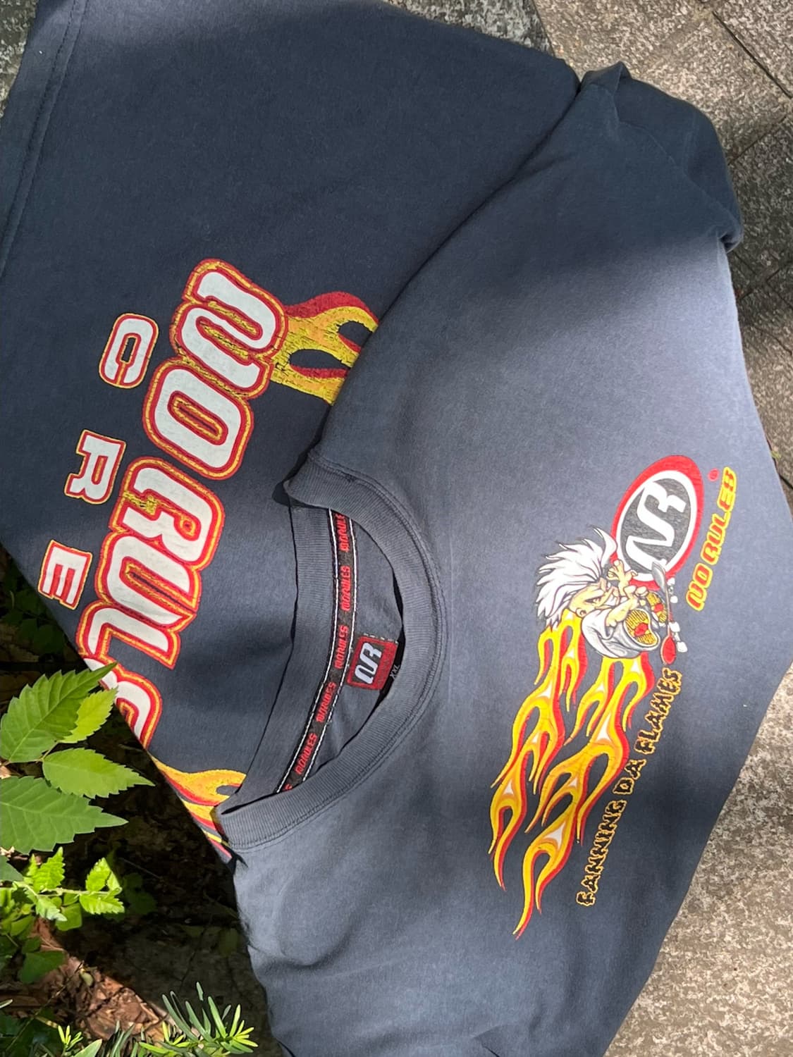 Vintage No Rules Skate Fading Shrit 상품이미지1
