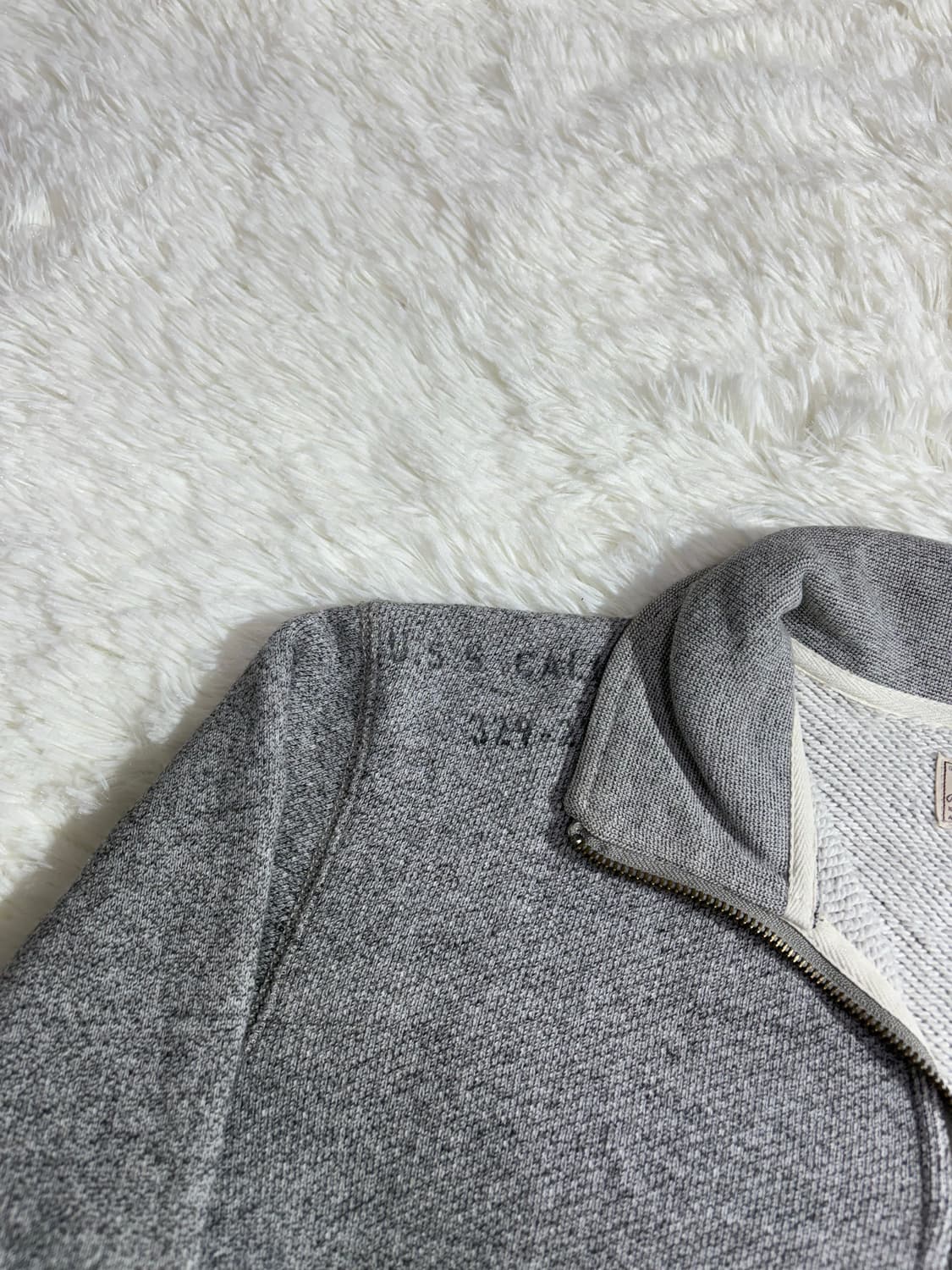 아비렉스 US NAVY 투웨이 코튼 집업 상품이미지6