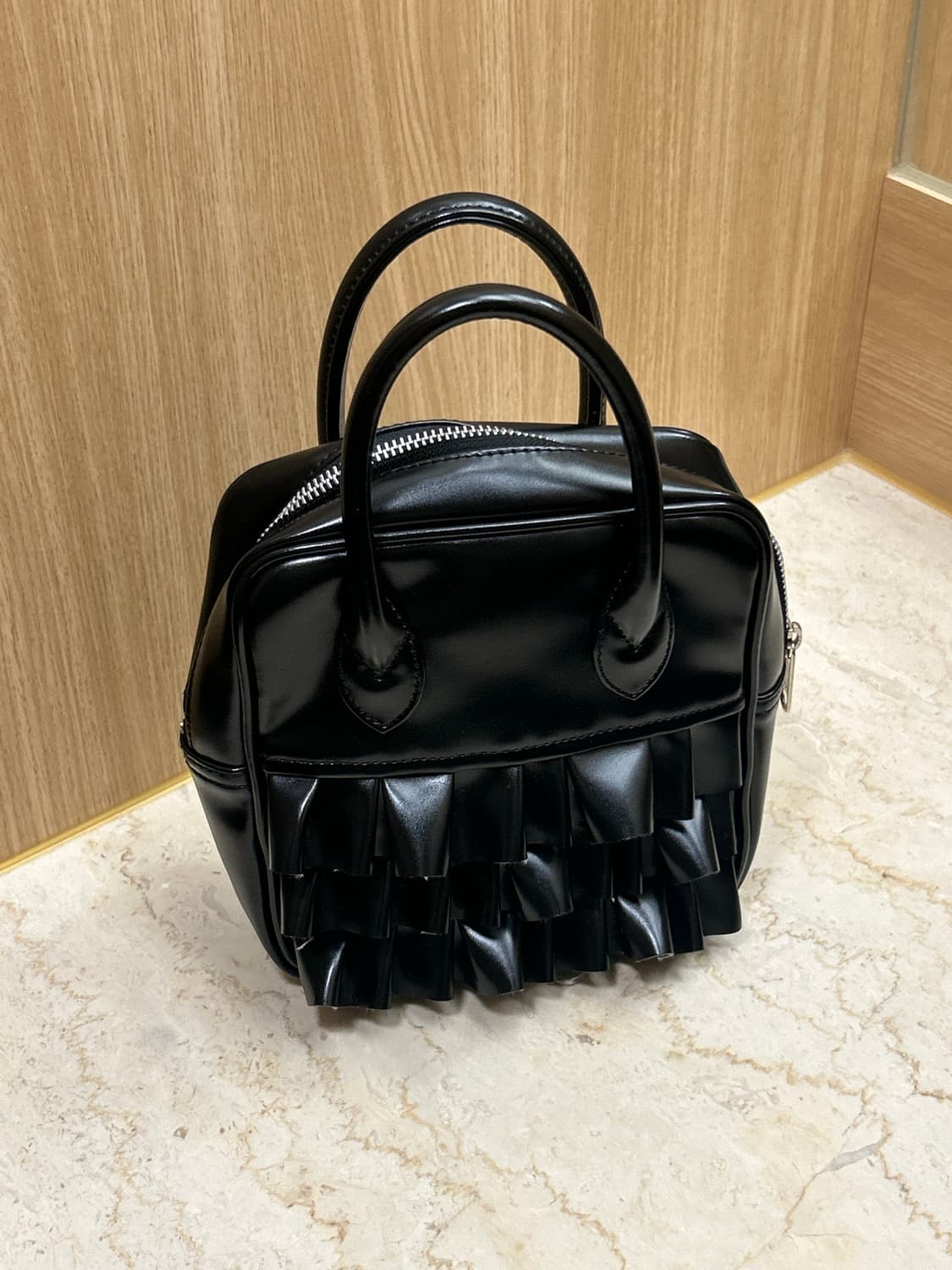 꼼데가르송 걸 프릴 도트백 상품이미지2