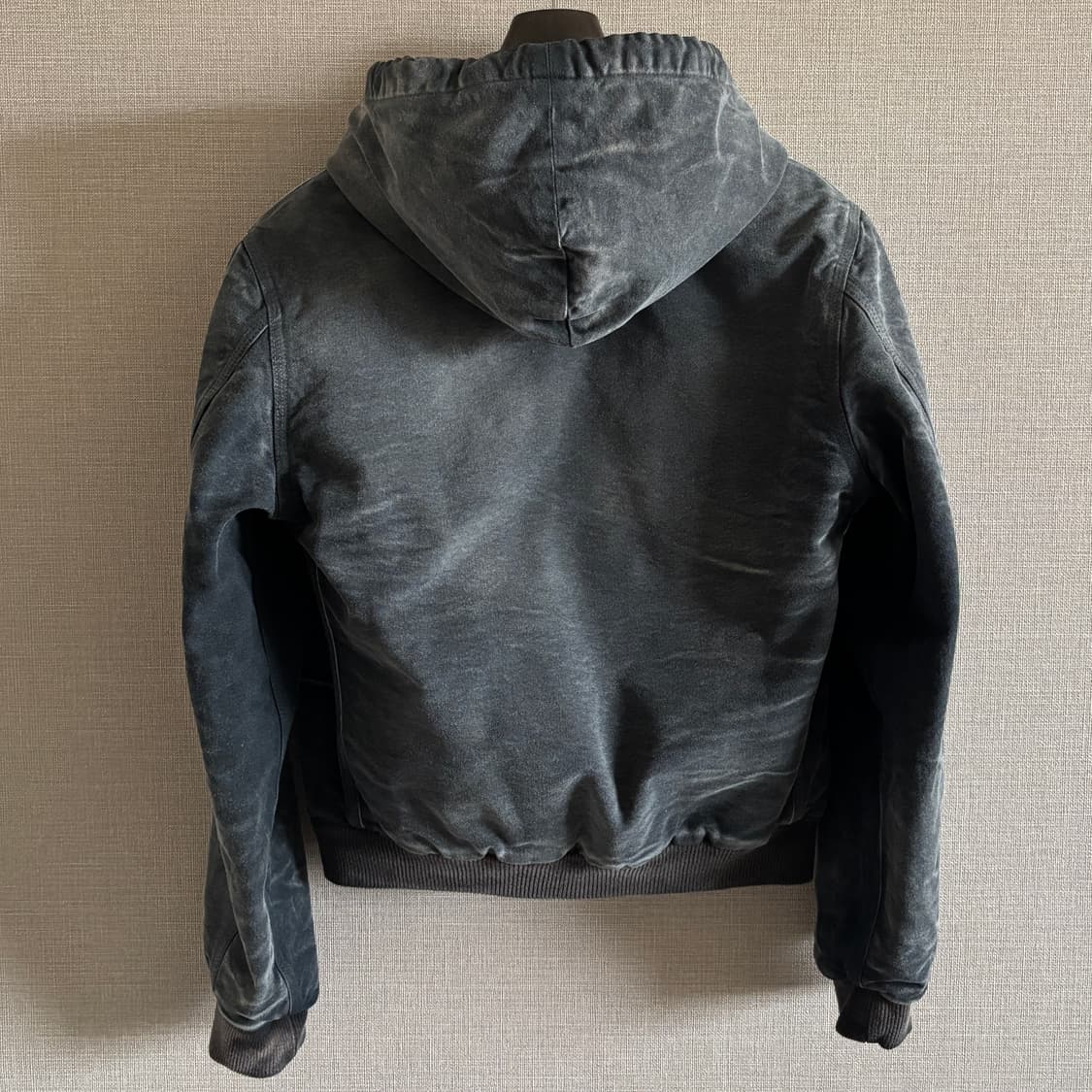 (새상품) 25FW 오라리 프로덕트 다이드 오가닉 코튼 덕 후드 집업 상품이미지8