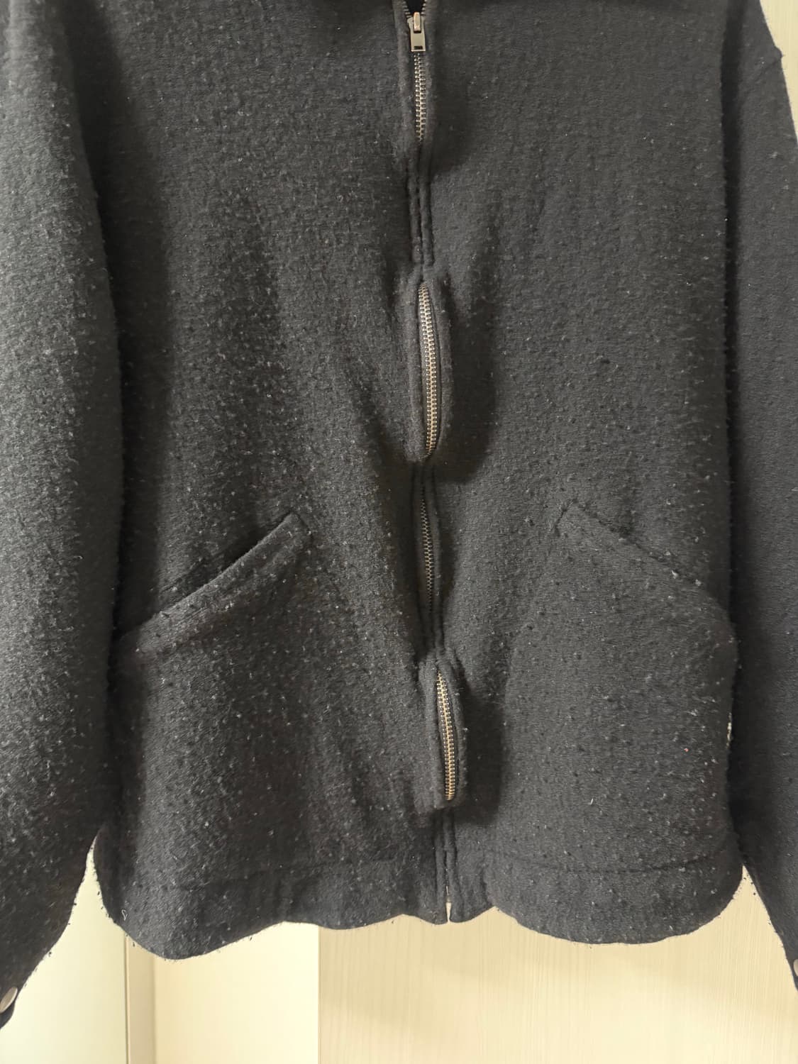 [2] 코모리 25fw 축융울 숏 자켓 상품이미지3