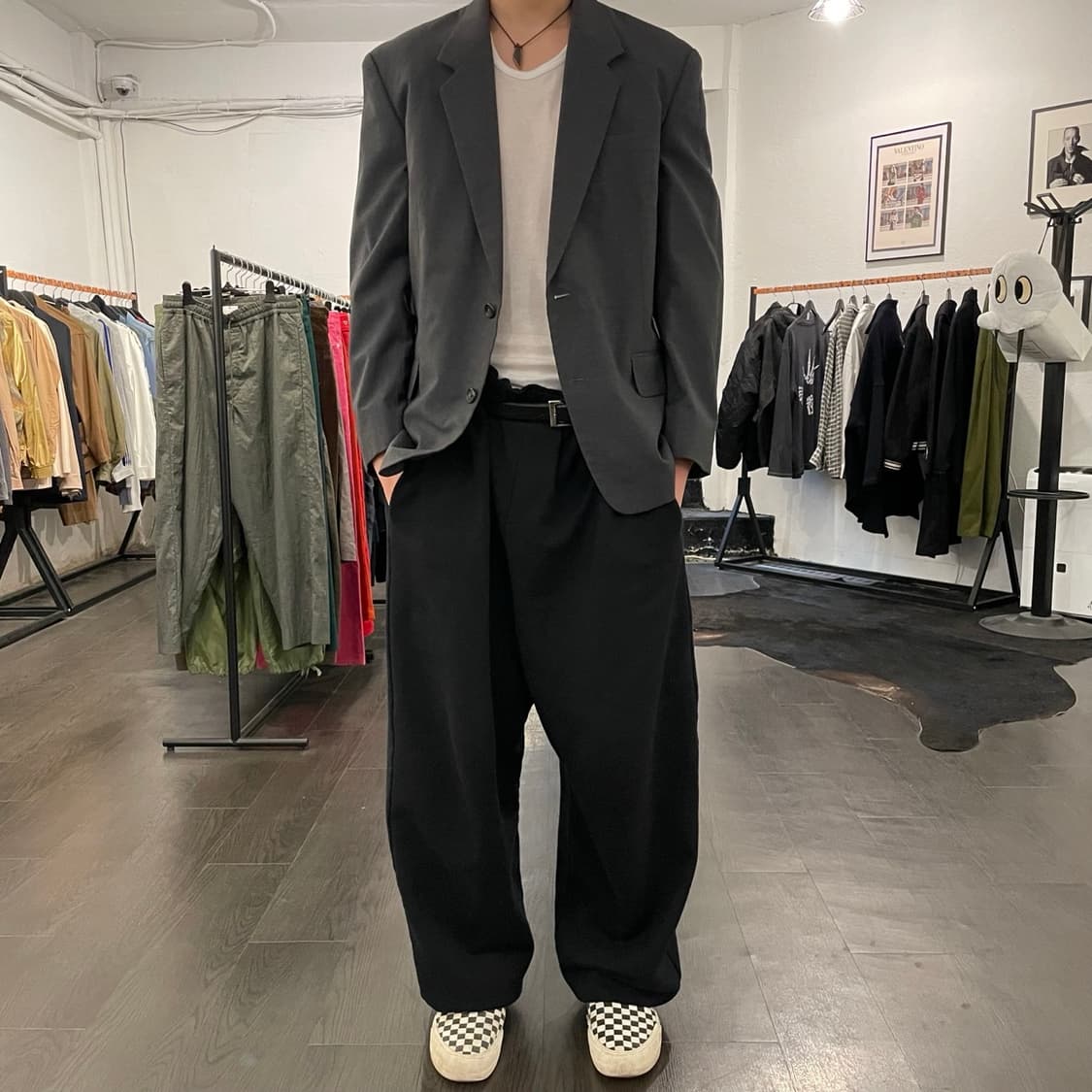 요지야마모토 오버사이즈 블레이저 상품이미지4