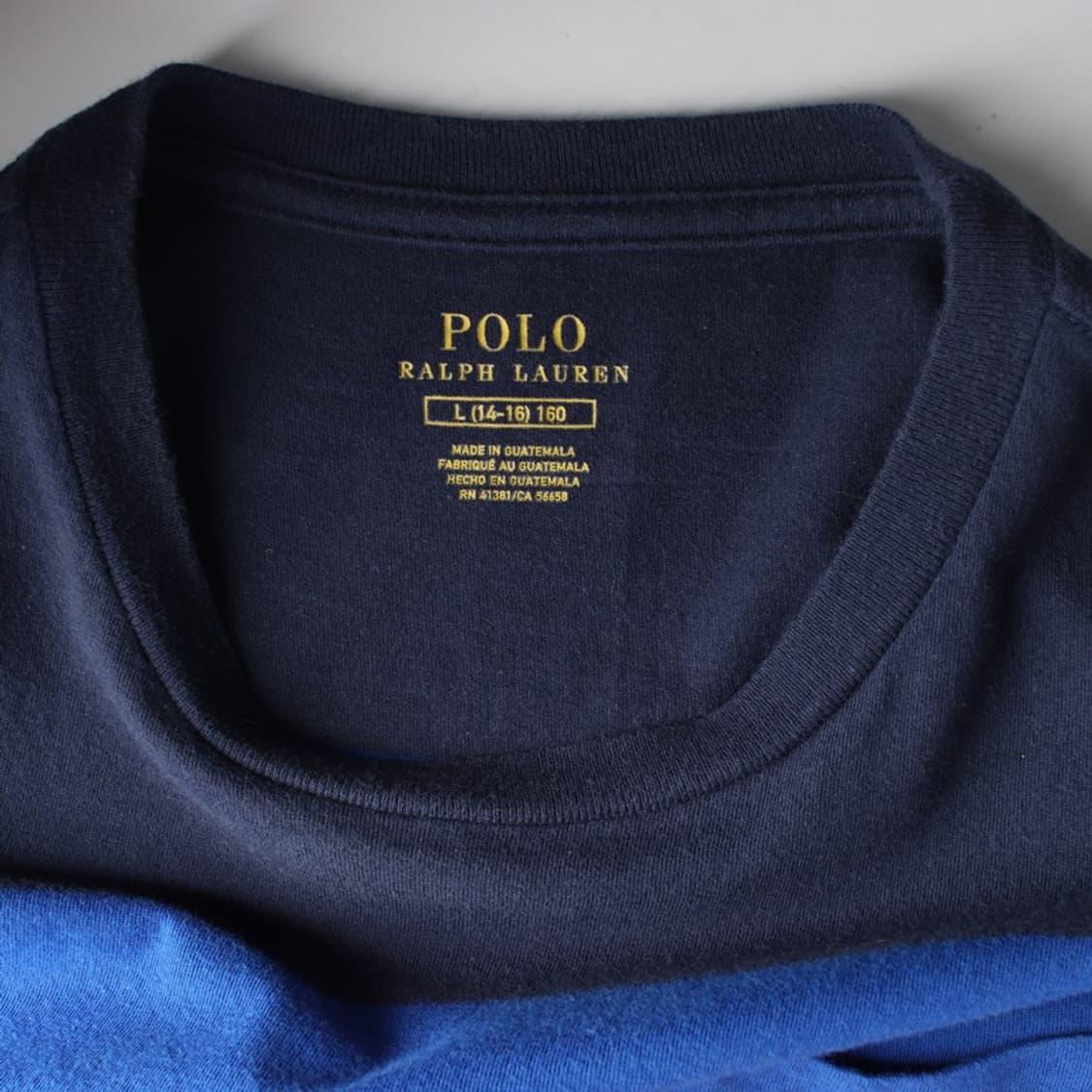 폴로 랄프 로렌 보이즈 멀티 스트라이프 포켓 티셔츠 14-16 상품이미지5