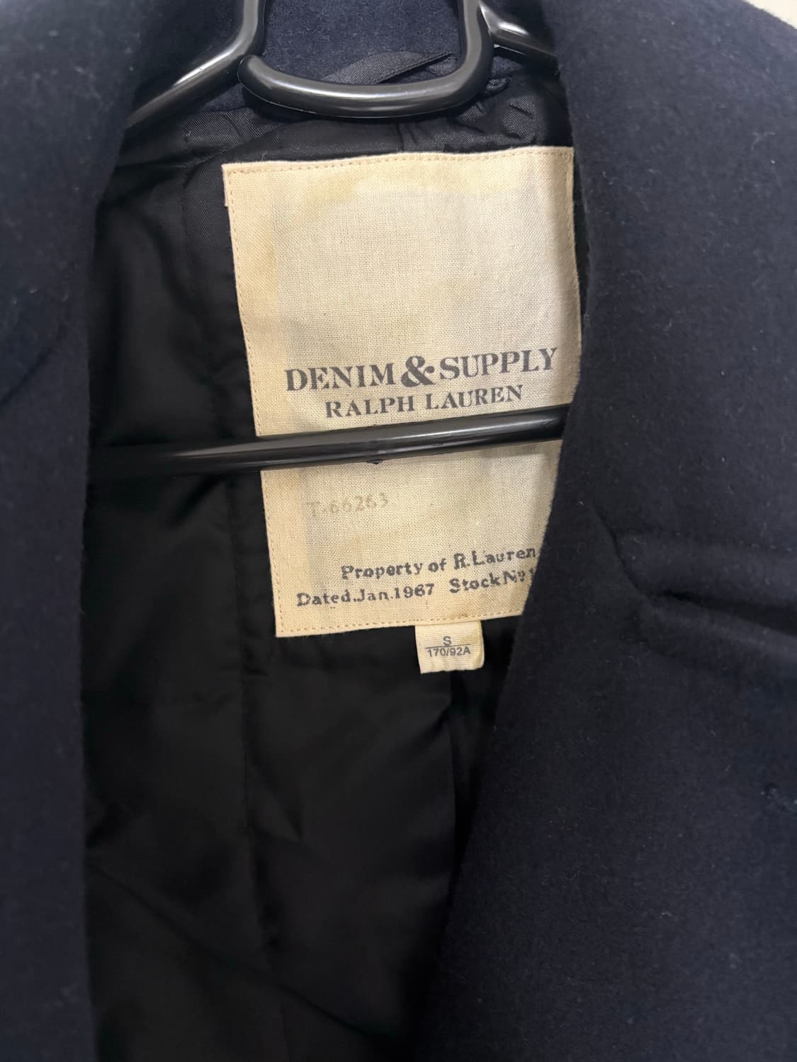 데님서플라이 폴로 랄프로렌 피코트 상품이미지2