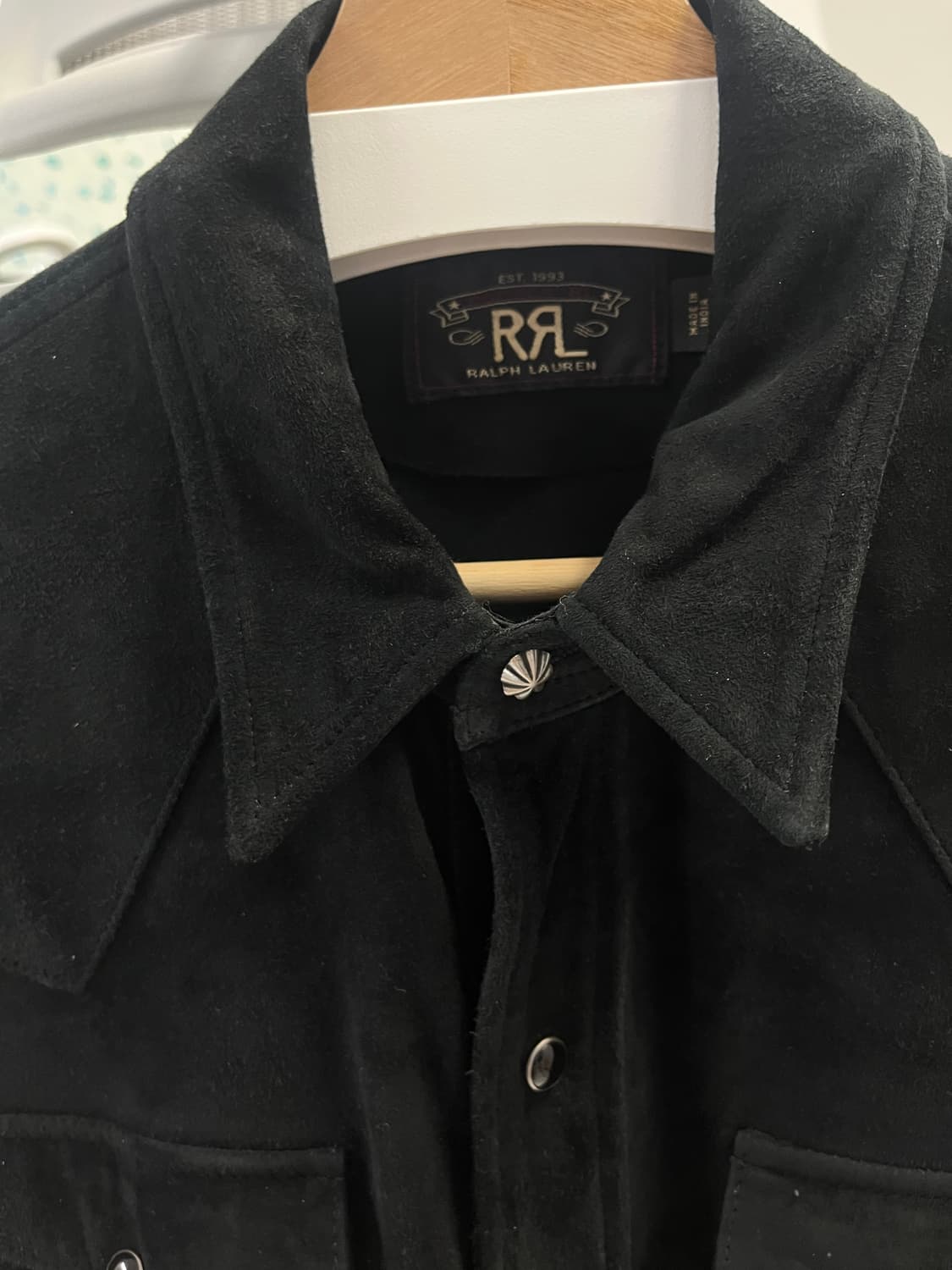 RRL 최고가 스웨이드 웨스턴 셔츠 자켓 (M) 상품이미지4