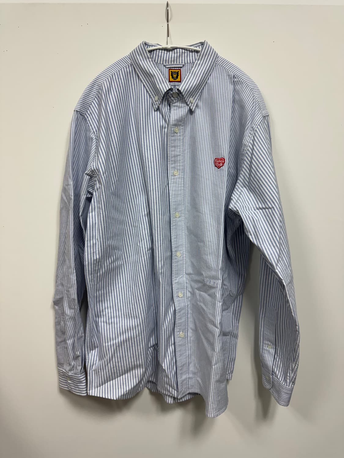 휴먼메이드 옥스퍼드 스트라이프 셔츠 XXL 사이즈 상품이미지2