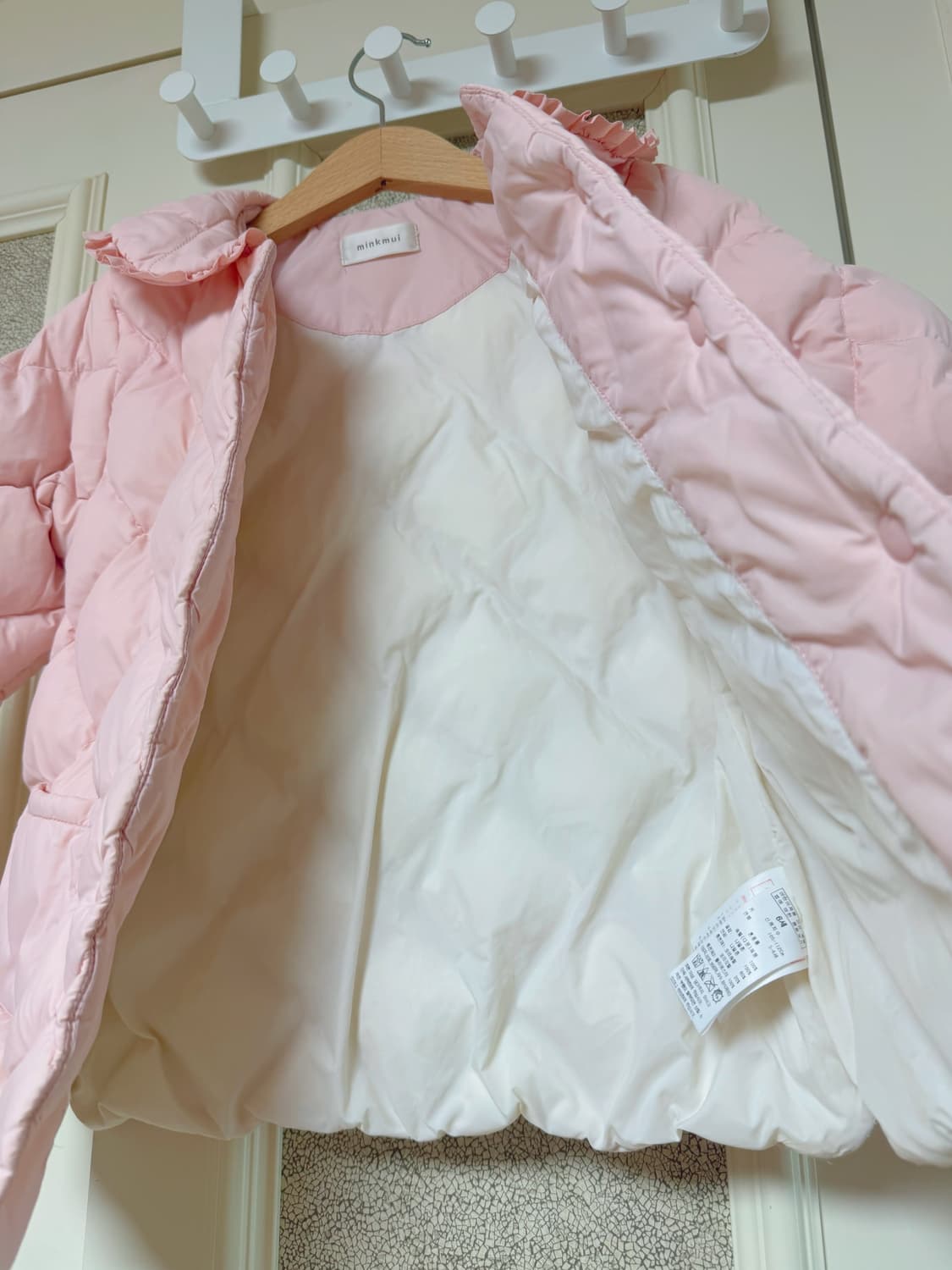 밍크뮤 여아 오리털 퀼팅 점퍼 상품이미지6