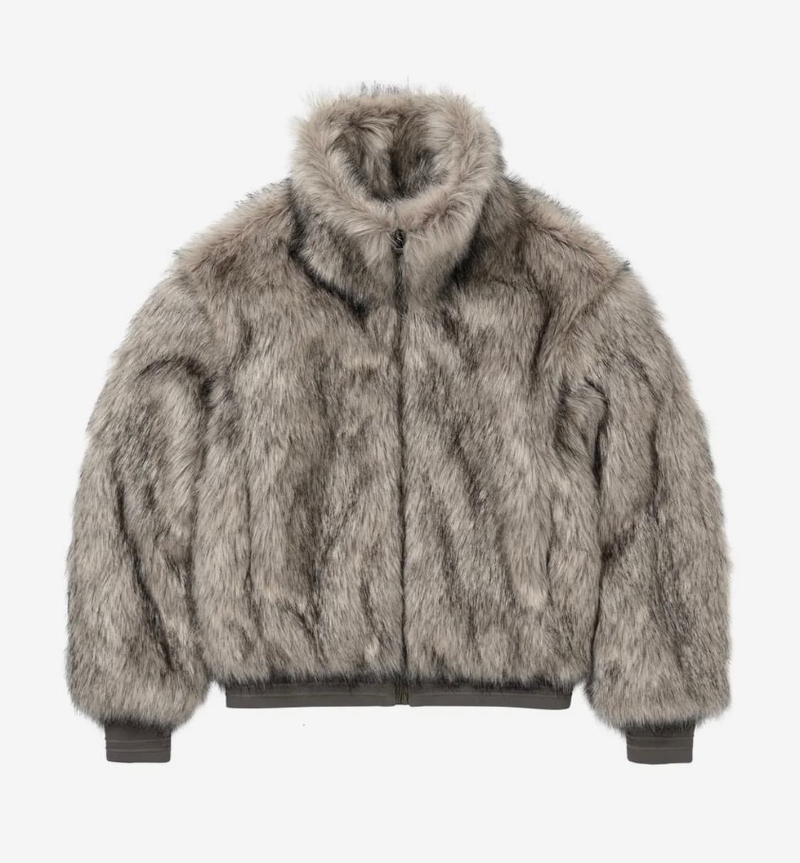 웰빙익스프레스 퍼 자켓 그레이 상품이미지1