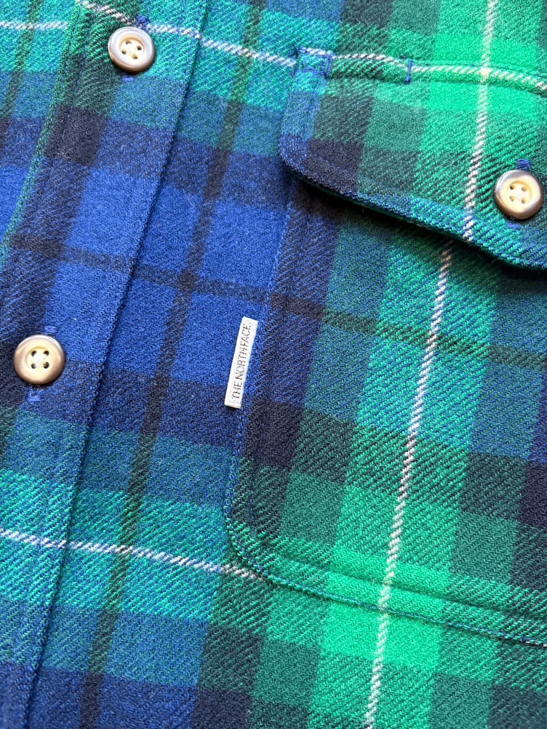 노스페이스 울 플란넬 셔츠 재킷 상품이미지5