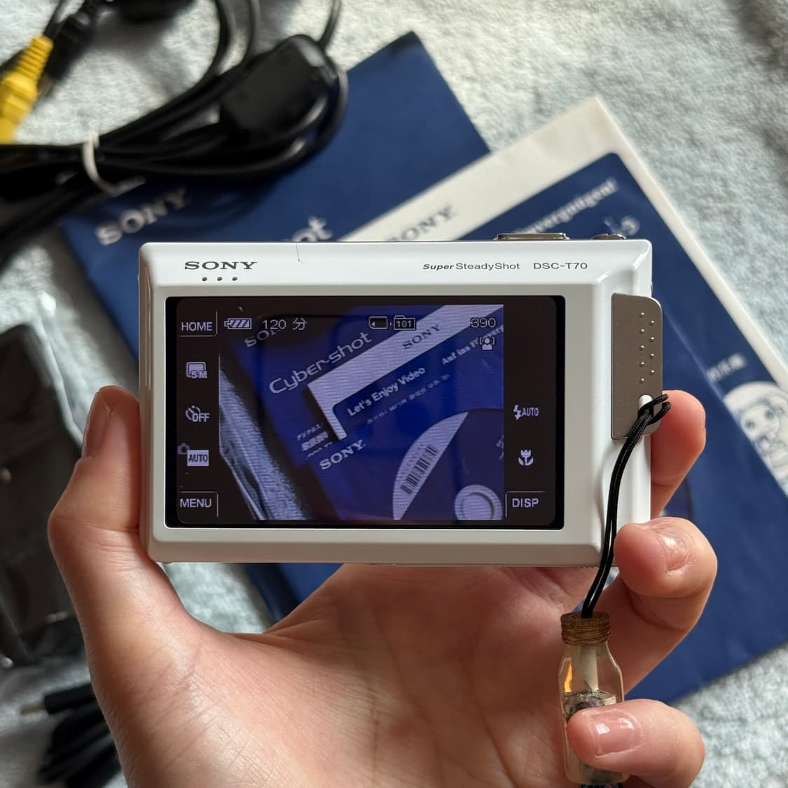 풀구성 소니 사이버샷 T70 SONY DSC-T70 빈티지디카 소니디카 상품이미지8