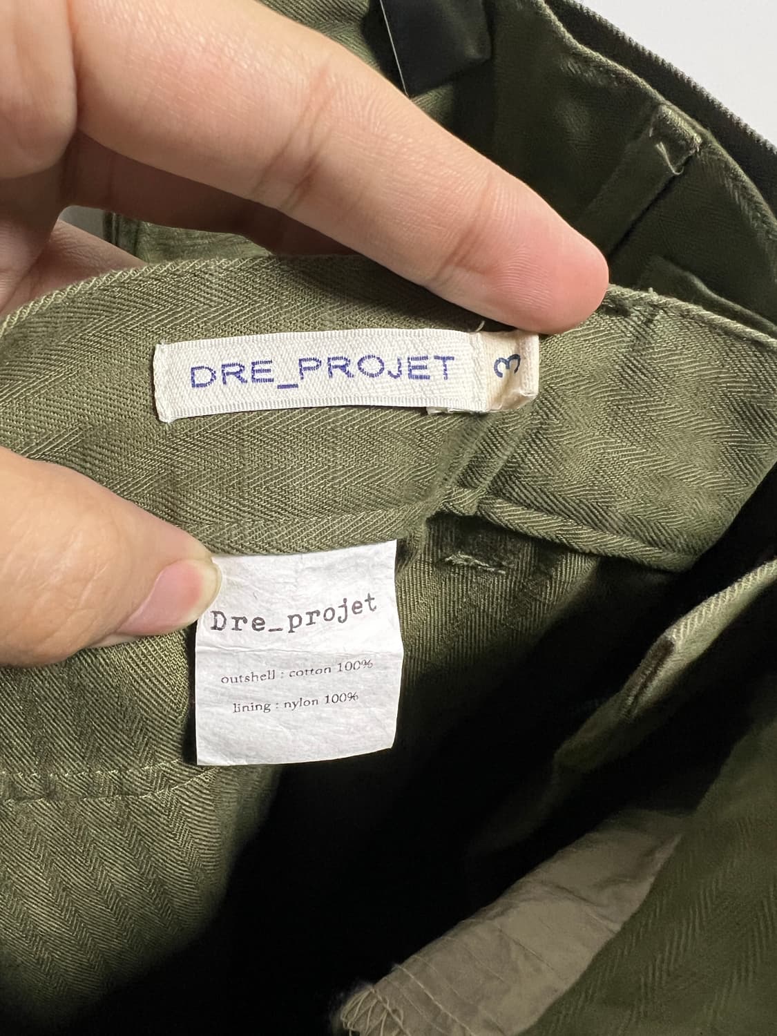 드레 프로제(Dre Projet) M-43팬츠 3사이즈(32-33) 상품이미지6