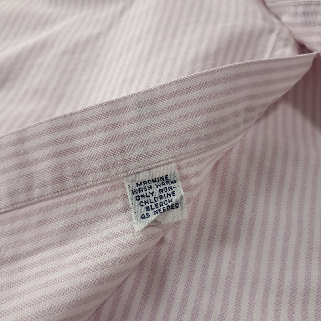 CK386 L 폴로 90s 블레어 핑크 스트라이프 반팔 셔츠 남방 상품이미지5