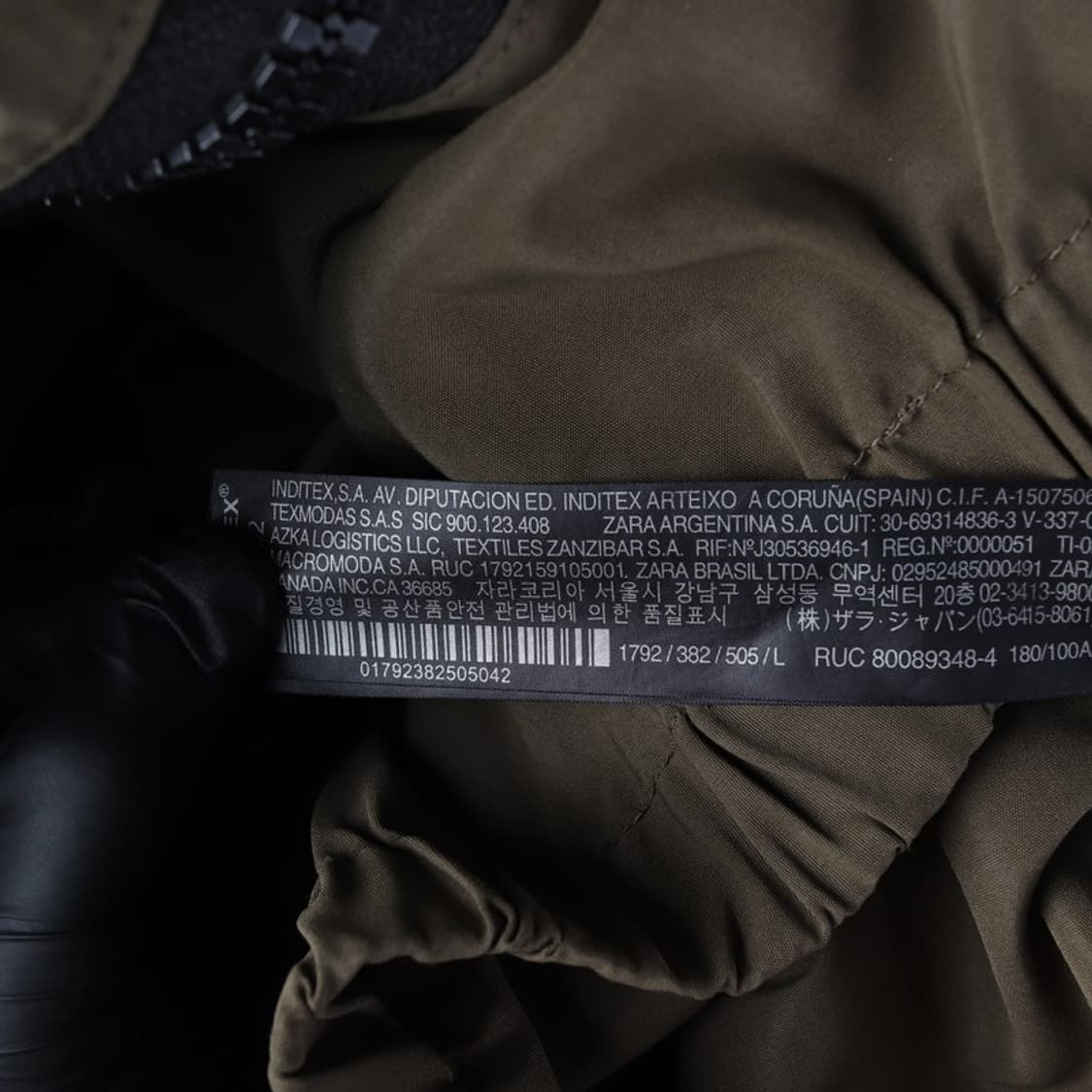 zara men 카모플라쥬 사파리 자켓 L 상품이미지6